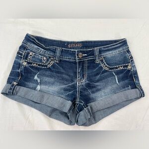 Shyanne Size 27 Western Women's Blue Denim Shorts